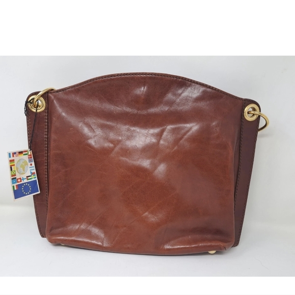 Vintage Handmade Leather Handbag - Artisans of Florence NOS NWT - Picture 2 of 11